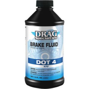 77 Cycles DRAG SPECIALTIES OIL DOT 4 Brake Fluid 12 FL oz.